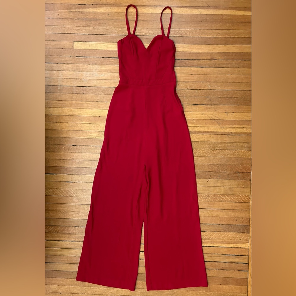 H&M Red Jumpsuit, size 2